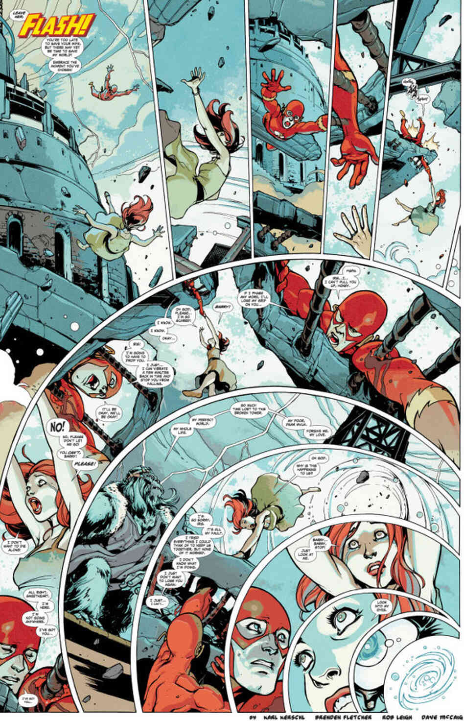 a page from Wednesday Comics a page from Wednesday Comics